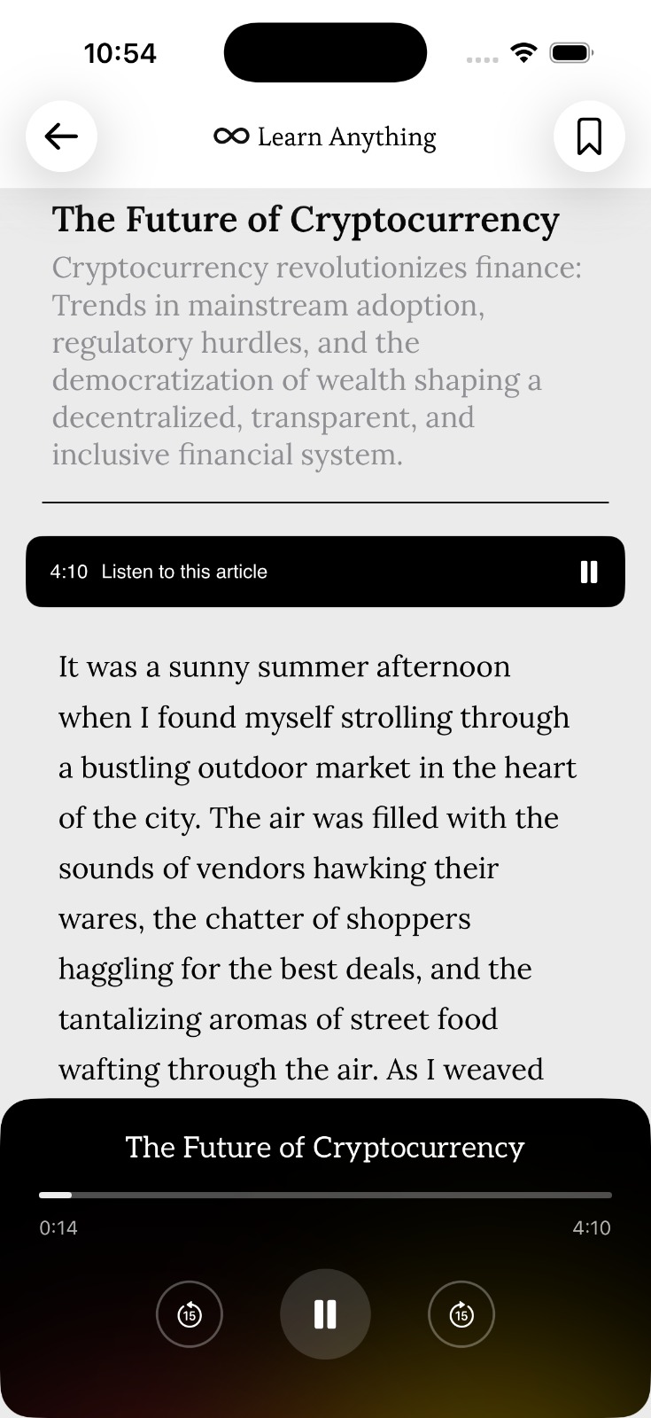 Learn Anything screenshot 1