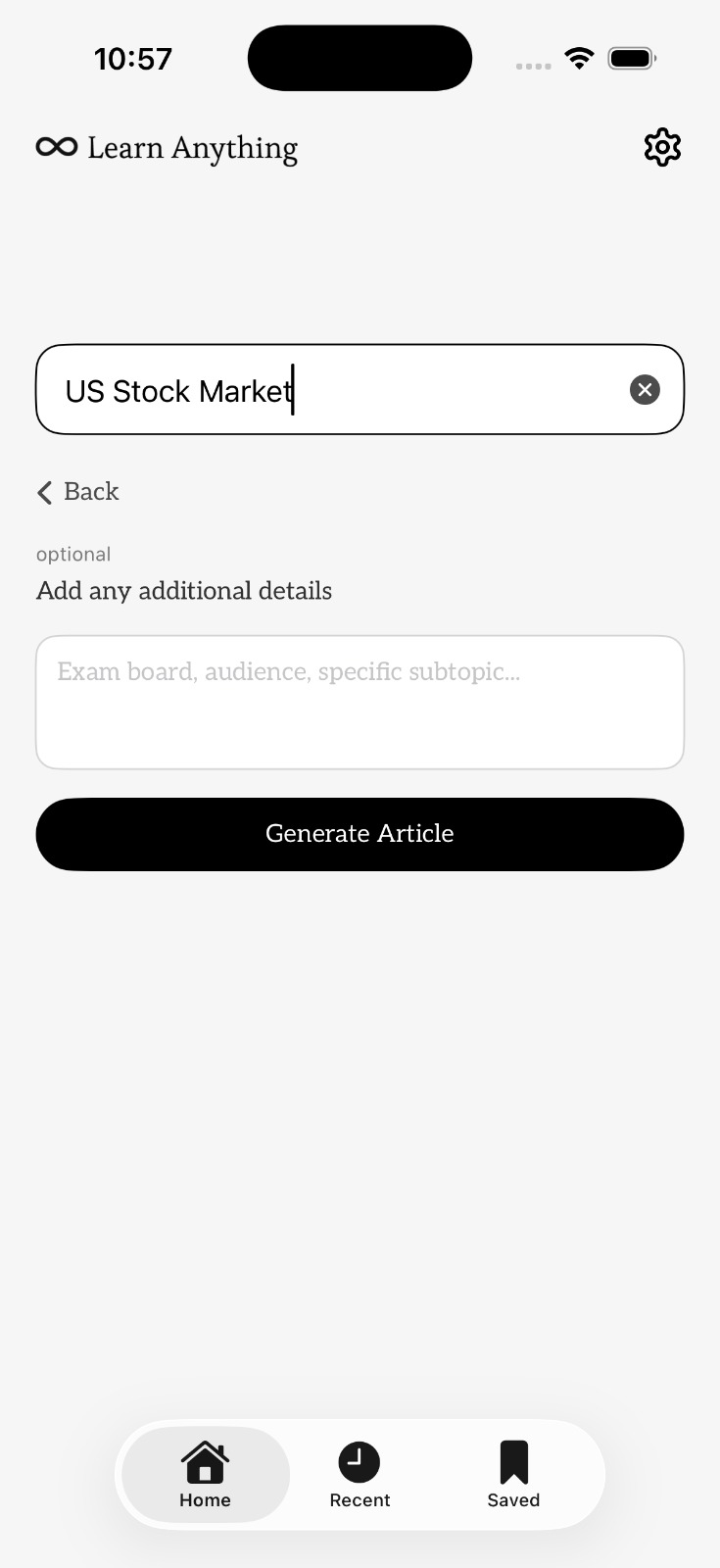 Learn Anything screenshot 2